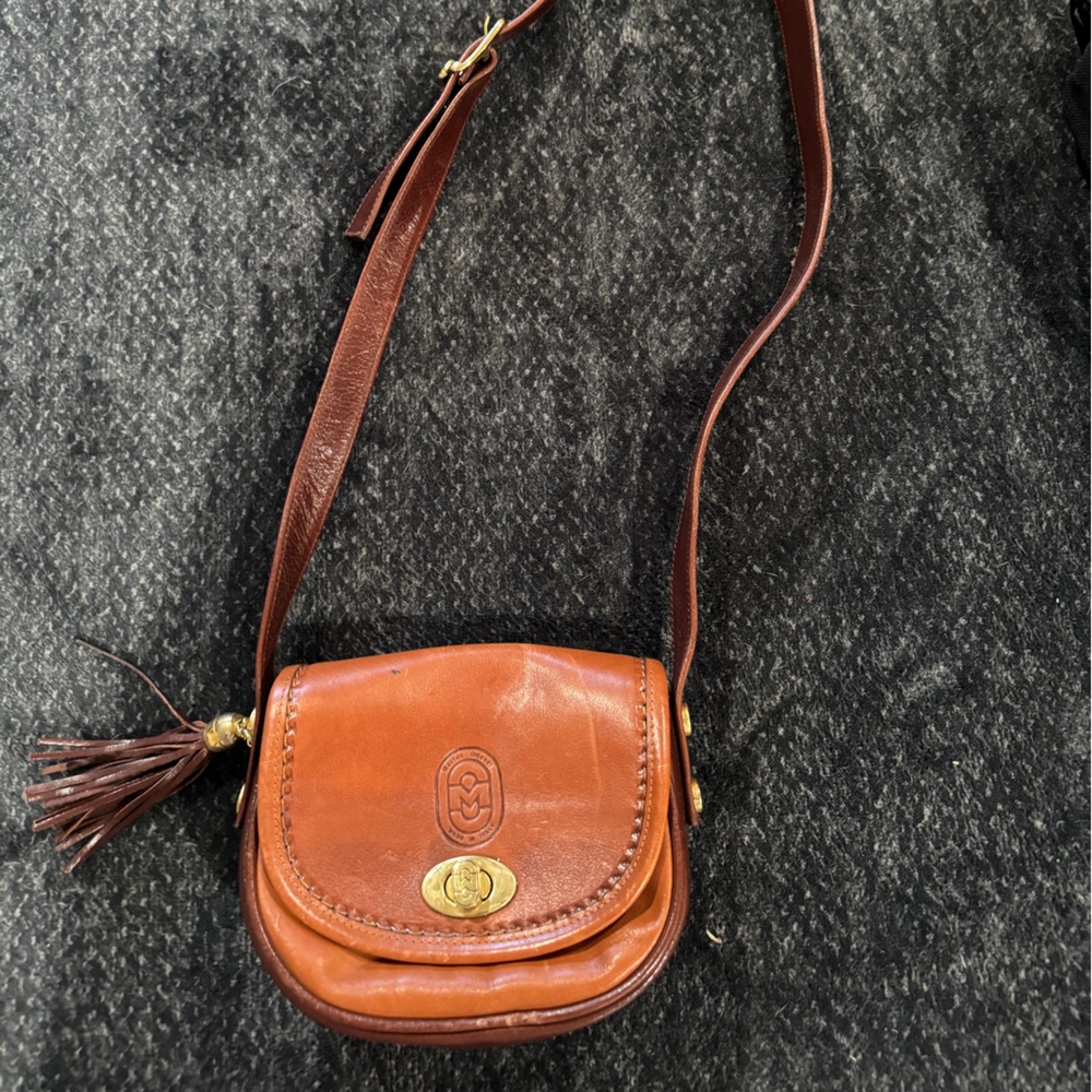 Marino Orlandi Brown Crossbody Bag